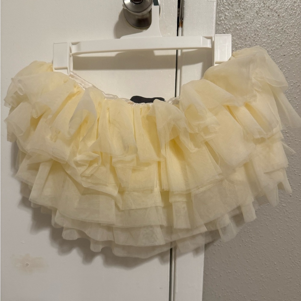 Anthropologie tulle top